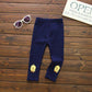 Girls' Leggings Spring and Autumn Thin Children's Trousers Wear 1-2-3 Years Old Stretch Pants Pure Color Casual Pants