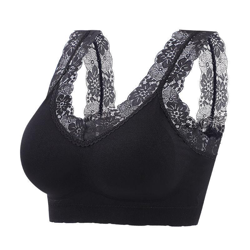 Sexy Lace Beautiful Back Tube Top Underwear Women's Vest Comfortable No Steel Ring Small Chest Gathered Light and Breathable Beautiful Back Tube Top