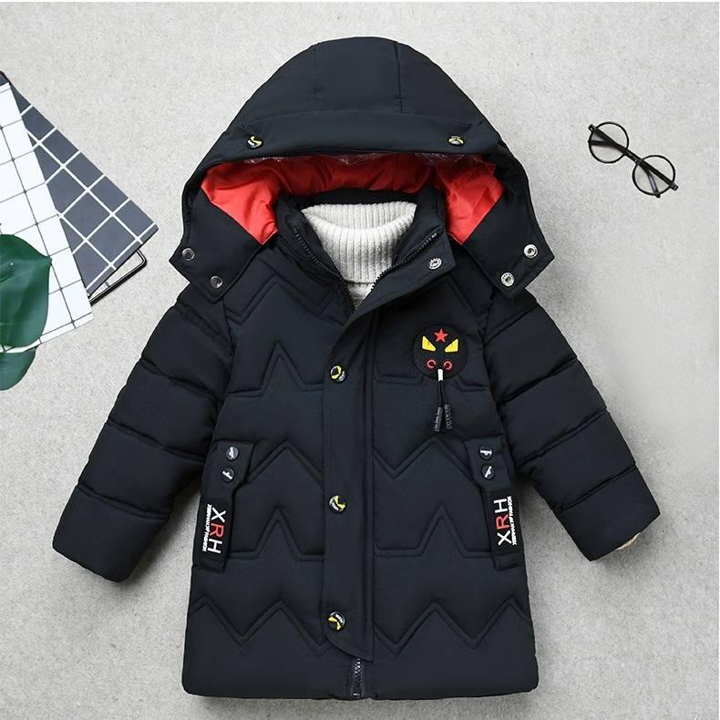 Children Jacket For Boy Coat Autumn Winter Jackets For Boys Jacket Kids Warm Hooded Zipper Outerwear