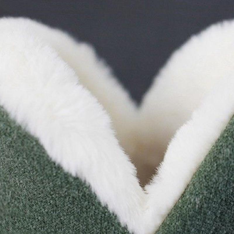 Winter Cotton Shoes Non-slip Couples Indoor Thickened Fleece and Furry Shoes with High-top Warmth and Non-slip Cotton Slippers Snow Boots