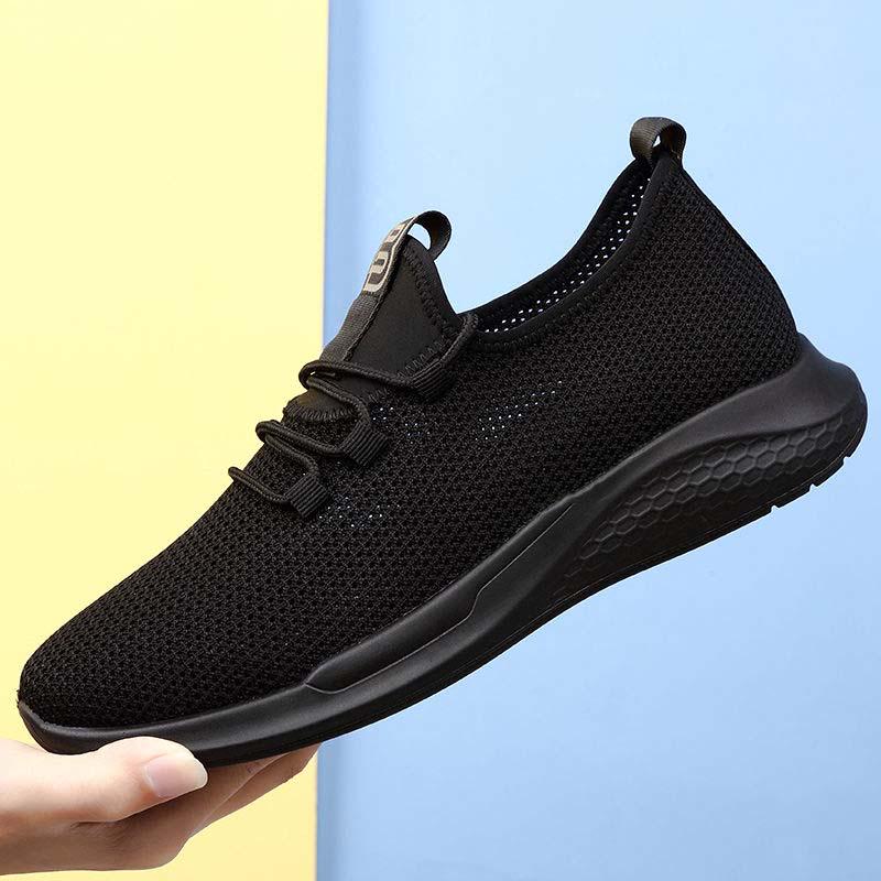 Plus Size 38-44 Summer Men Mesh Sneakers Comfortable Running Basketball Shoes Casual Breathable Shockproof Non-slip Shoes