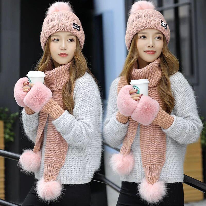 Cotton hat Trendy wild hat Windproof hat Autumn winter Warm hat Thick hat Fashion Woman hat Plush