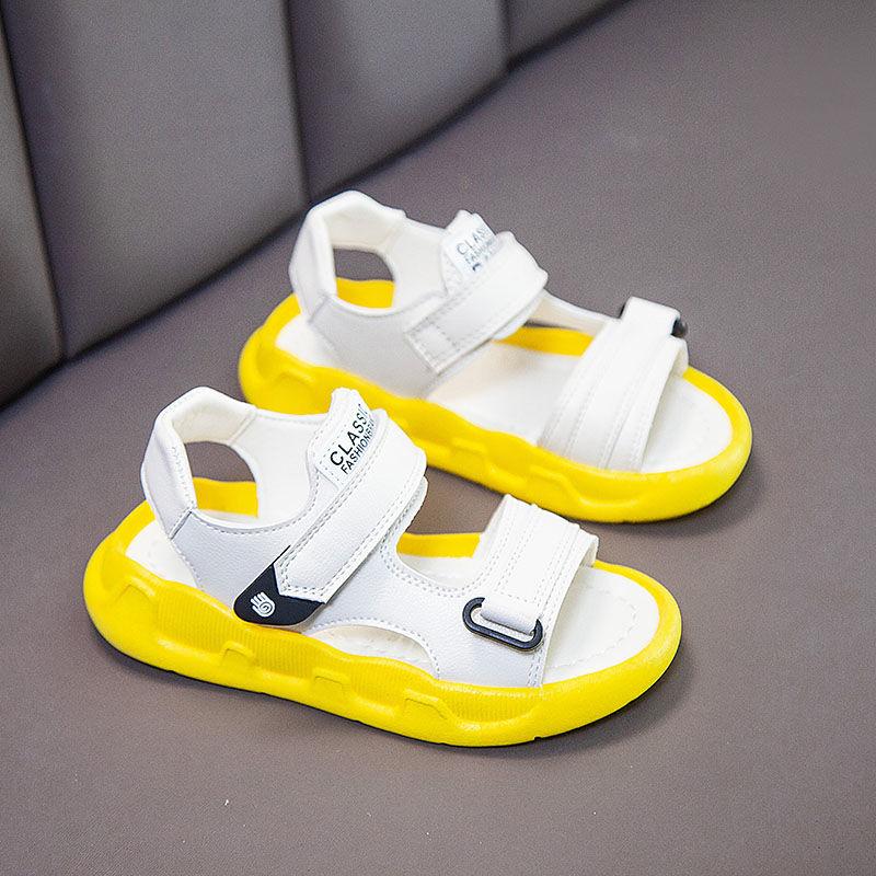 Boys and Girls Sandals Summer Children’s Beach Sandals Big Children’s Soft-soled Baby Shoes  Sports Sandals  Lightweight  Breathable