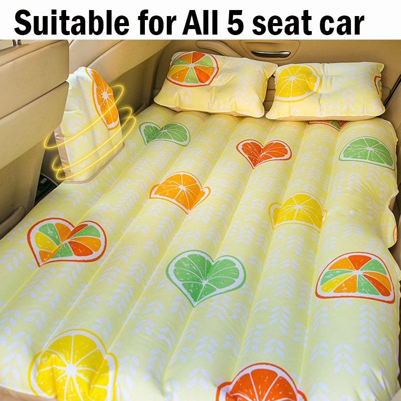 Car inflatable bed car bed universal car mattress comfortable rear car travel air bed