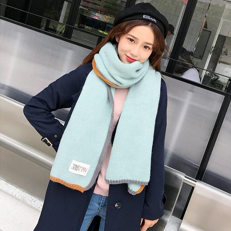 Trend Wild Shawl scarf Long section scarf Birthday present Winter warm scarf Christmas gift Woman