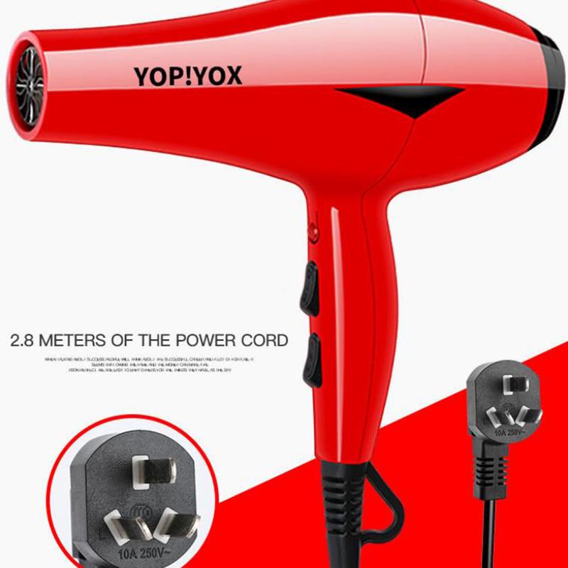 1500W Commercial Hair Dryer Set 6-step Temperature Adjustment Hot/cold Hair Dryer Blu-ray Hair Care Tools