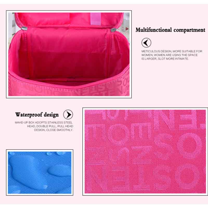 Cosmetic Bag Large Capacity Waterproof Wash Bag Travel Storage Portable