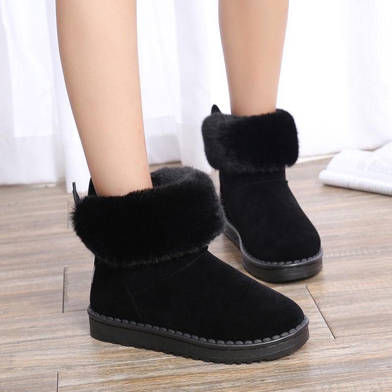 Winter Cold protection Non-slip shoes Snow boots Cotton shoes Outdoor Casual shoes Woman shoes