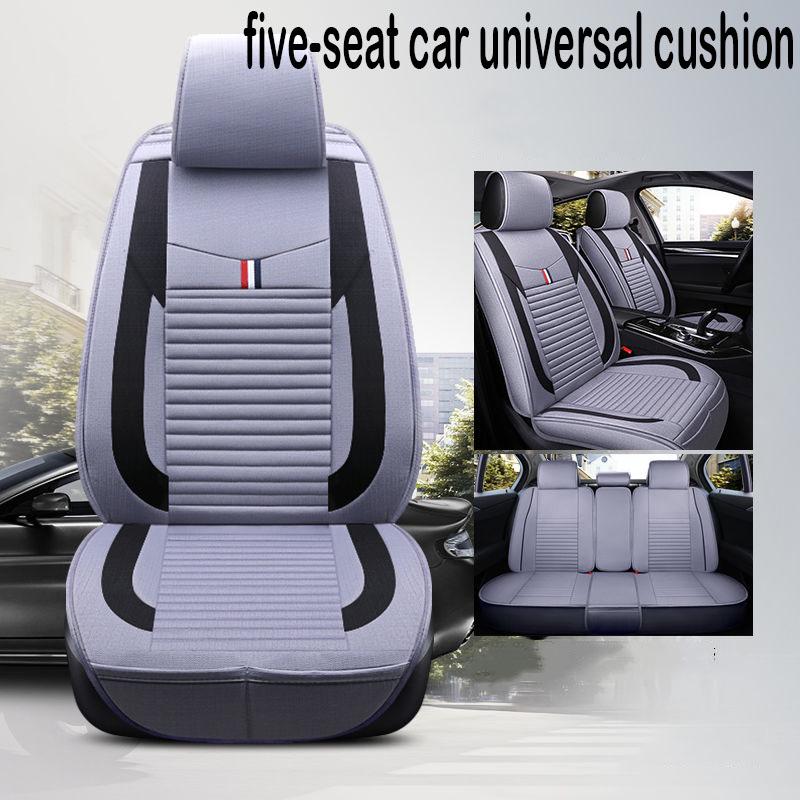 Four seasons universal seat cushion seat cover linen seat cushion seat cushion car seat cover