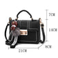 Crossbody Bag Women Student Leather Waterproof Large Capacity Plush Bear Handbag Shoulder Bag