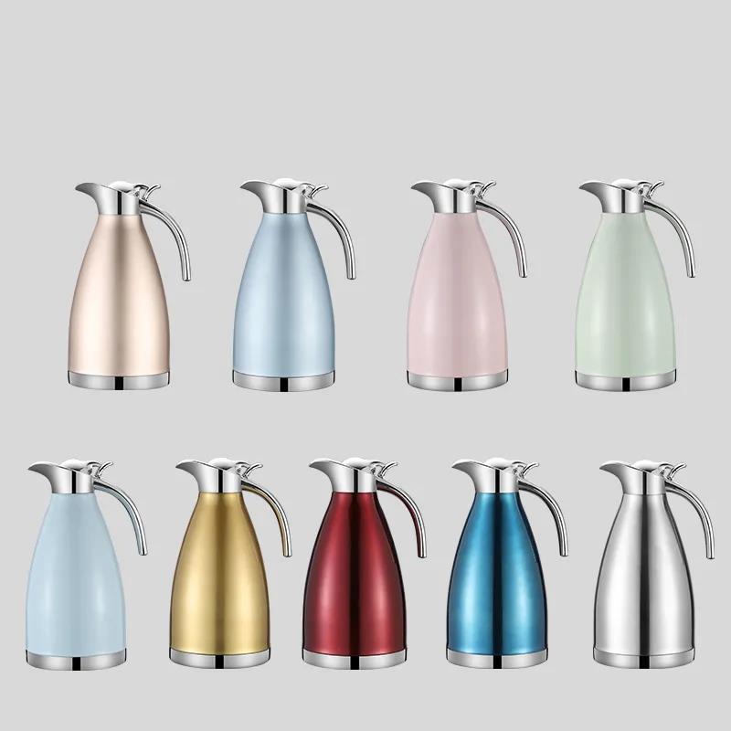 Insulation Pot Household Large-capacity Thermos Stainless Steel Vacuum Thermos Water Bottle Thermos 2 Liters