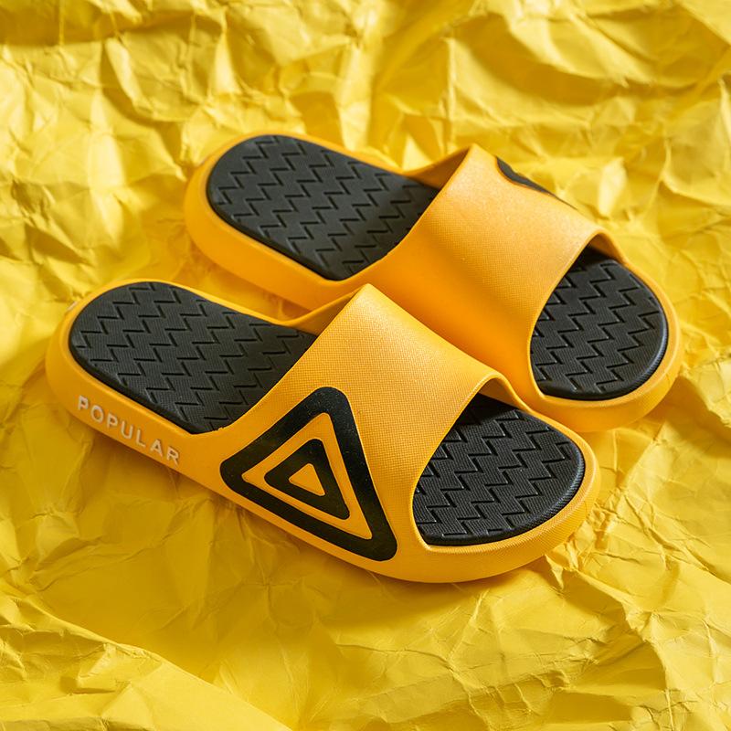 Trendy Home Men's Slippers Summer Fashion Korean Personality Couple Sandals Men's Beach Flip Flops