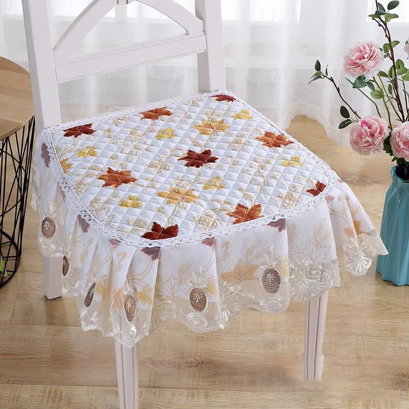 Cushion Home Dining Chair Cushion Four Seasons Universal European-style Anti-slip Board Stool Cover Cushion