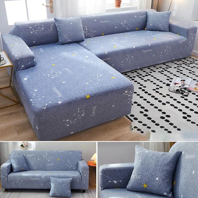 Modern Sofa Cover 1/2/3/4 Seat Elastic All-inclusive Sofa Cover Suitable for General Sofa Living Room Modular L-shaped Cover