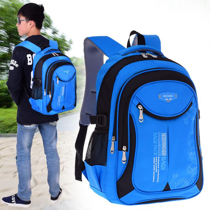 Primary School Schoolbag Boys and Girls Grades 4-6 Children's Schoolbag Backpack Waterproof Backpack