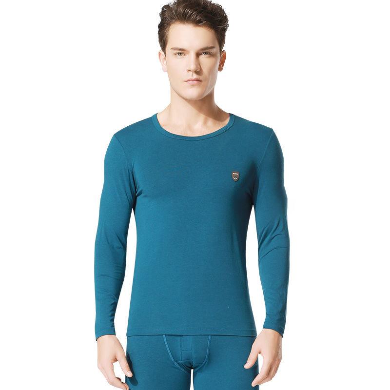 Men Winter Thermal Underwear Male Autumn Clothes Tight Suit Thicken Windproof Sport Long Sleeve High Elasticity Slim Tracksuit Wearable Versatile Warm