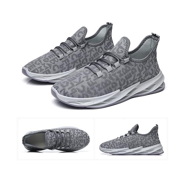 Men's Breathable Sneakers Mesh Shoes Male Soft Sole Lightweight Shoes Non Slip Casual Sports Sneakers