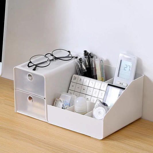 Desktop Cosmetic Storage Box Jewelry Finishing Mask Lipstick Dressing Table Makeup Box Beautiful Skin Care Product Rack