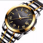 Steel Belt Watch Men Mechanical Watches Luminous Minimalist Automatic Winding