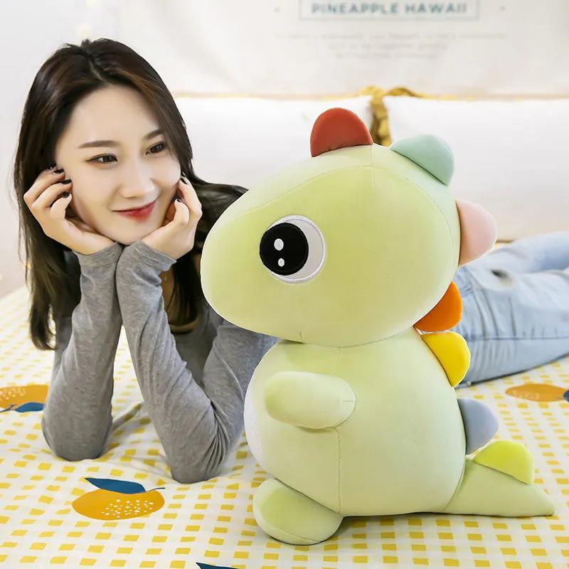 Children's Plush Toys Lovely Dinosaur Plush Toy Doll Small Pillow Children's Day Gift Sleeping Soft Comfort Doll