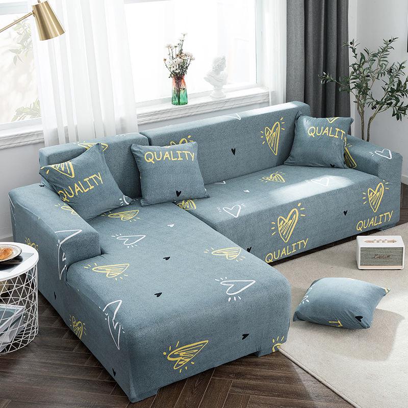 Elastic Sofa Cover Set for Living Room Slip-resistant Sofa Covers  Stretch Sofa Slipcover for 1/2/3/4 Seat Cushion Couch