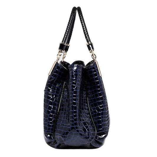 Famous Designer Bags Women Leather Handbags Luxury Ladies Hand Bags Fashion Crocodile Pattern Bag