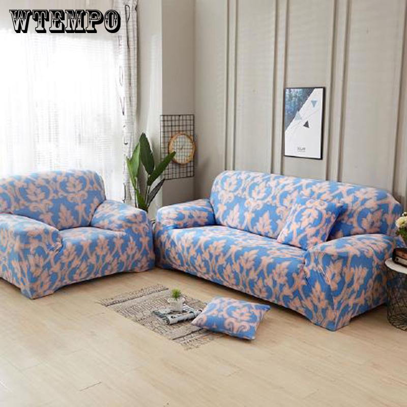 Sofa Cover Cloth Art Spandex Stretch Slipcover 1/2/3/4 Seaters Non-slip Sofa Cover