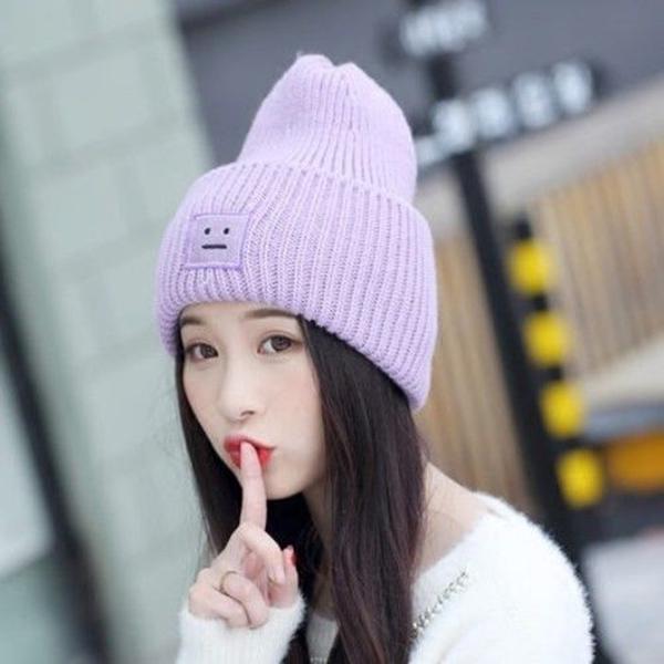 Cotton hat Trendy wild hat Windproof hat Winter Warm hat Thick hat Fashion Woman hat Plush