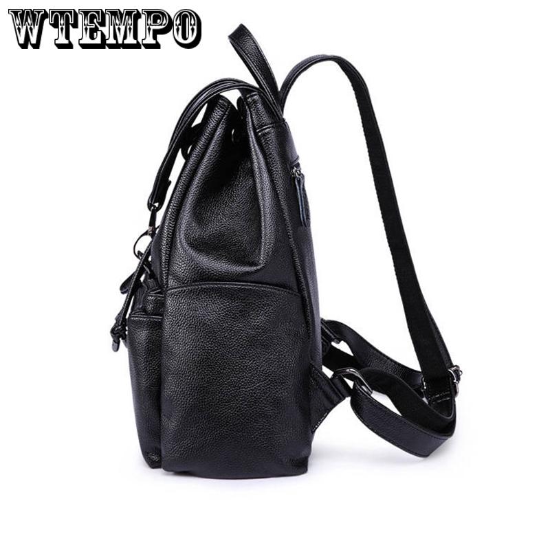 New Casual Backpack Female Brand Leather Women's Backpack  Shoulder Bags for Women