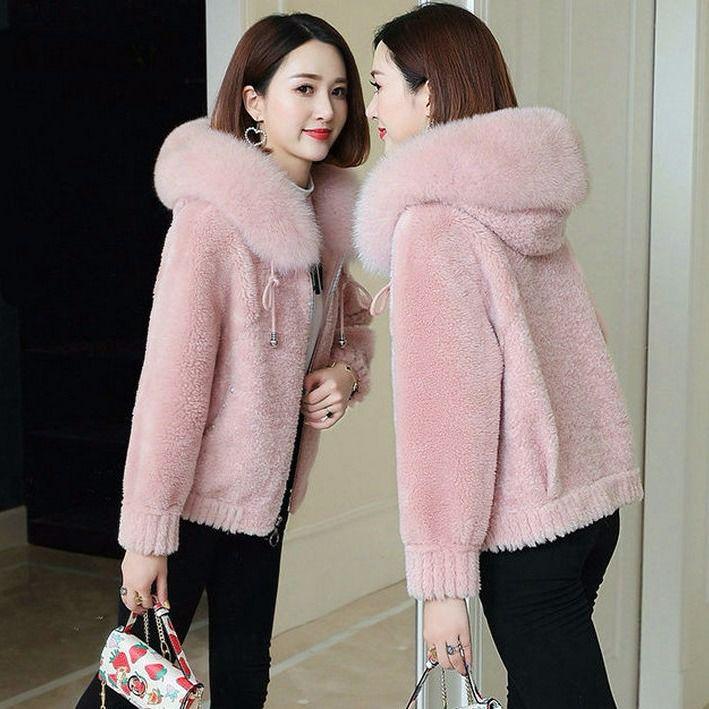 Autumn and Winter Long-sleeved Cardigan Jacket Mid-length Style Thick Hooded Sweater Fashion