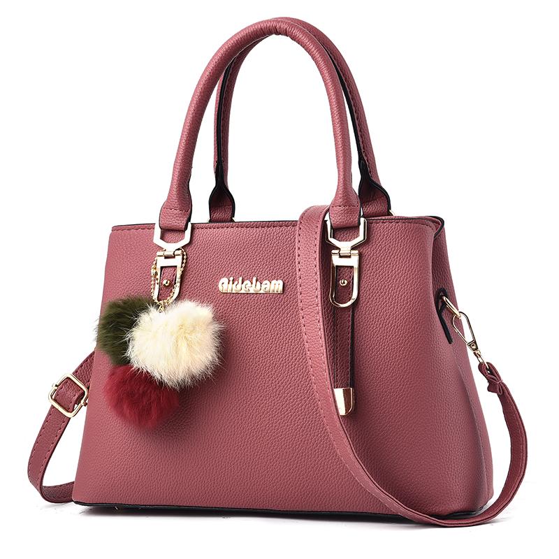 Shoulder Handbag Trendy wild Patent leather bag Big capacity Woman bag European and American style