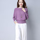 Women Sexy Boat Neck Pullover Sweater Plus Size Batwing Sleeve Knitted sweater