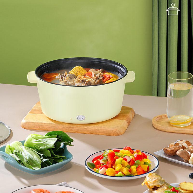 Electric Frying Pan, Multi-function Electric Pot, Small Electric Pot, Household Pot, Mini Non-stick Pot, Rice Cooker