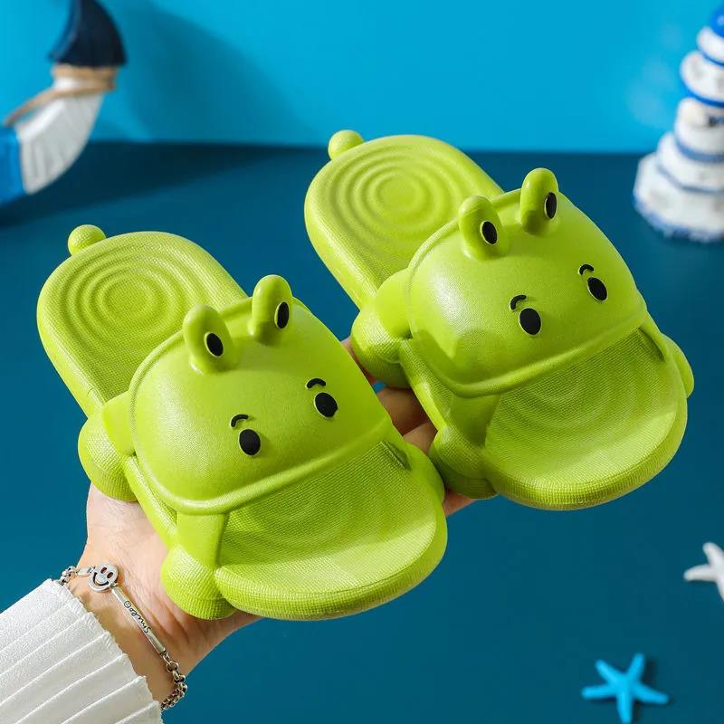 Kids Slippers for Boys Girls Cartoon Shoes Summer Toddler Flip Flops Baby Indoor Slippers Beach Swimming Slippers for Children