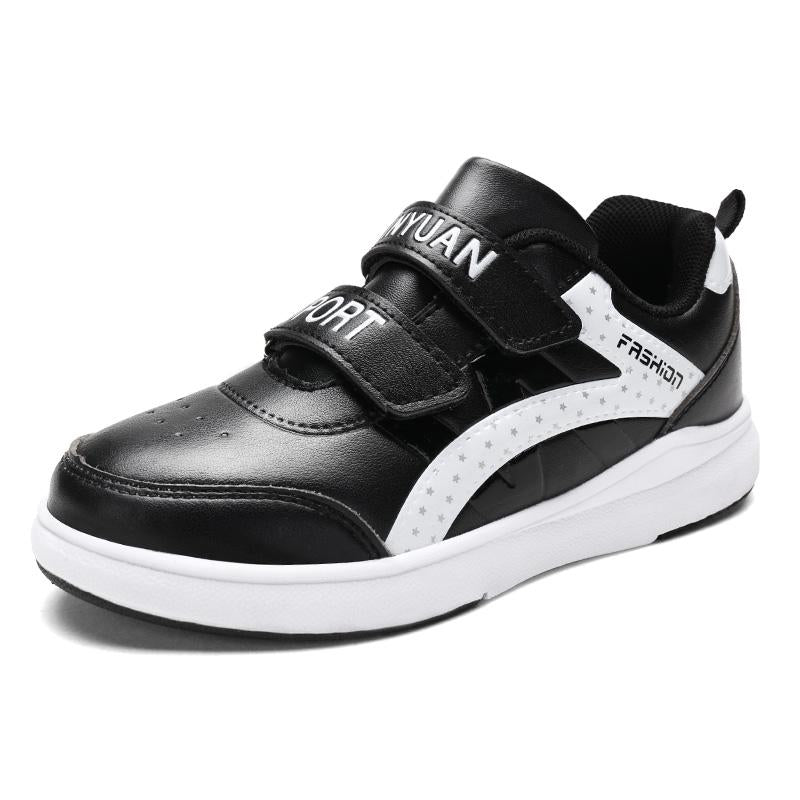 2020 Spring Autumn Boys Shoes Casual Sports Pu Leather Kids Sneaker Solid Anti-slip Children Shoes for Girls Toddler Sneakers