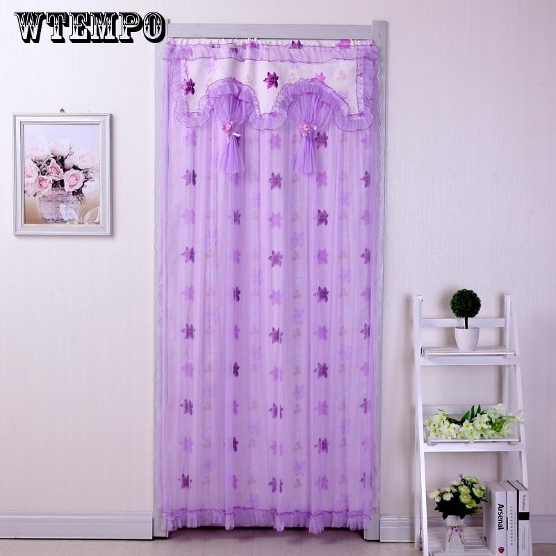 WTEMPO lace fashion Cloth curtains mosquito screen curtain bedroom lace encryption curtain