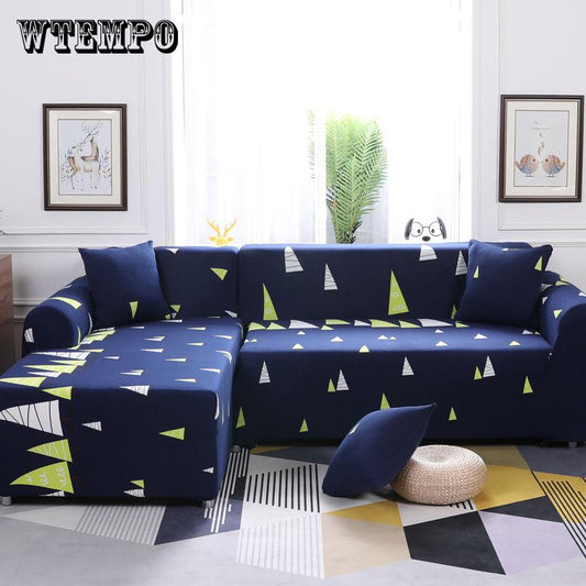 Printed Sofa Cover Slipcover for Living Room Elastic Converts Cover All-inclusive 1/2/3/4-seater