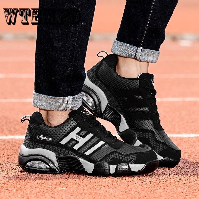 Running Sports Shoes Men's Women Fashion Leather Sneakers Walking Jogging