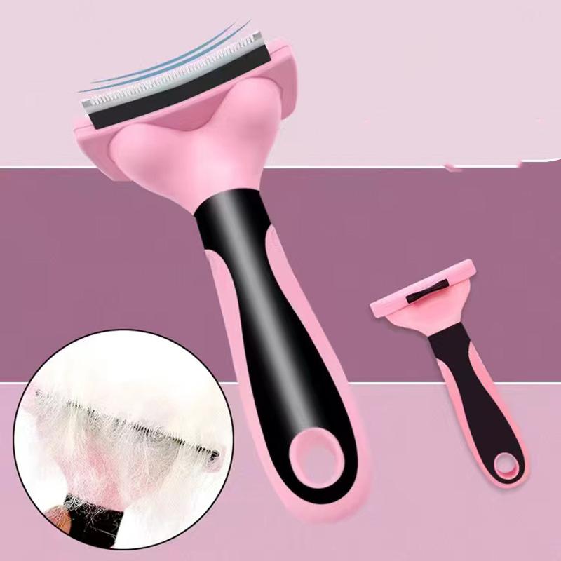 Cat Comb Pet Grooming Combs Dogs Matted Hair Remover Float Cat Hair Cleaner Pet Supplies Arc Comb Head Cats Hair Combing Floating Hair Combs Brush