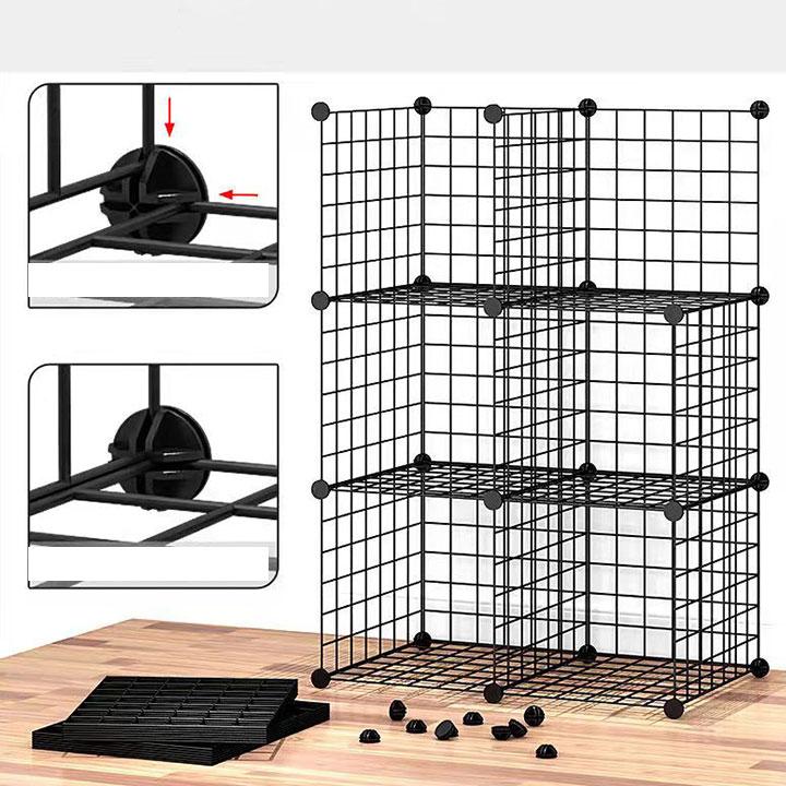 3/5 Layers Simple Bookshelf Shoe Rack Floor Table Desktop Shelf Wrought Iron Student Desk Storage Shelf Closet Shelves Organizer Shoe Racks