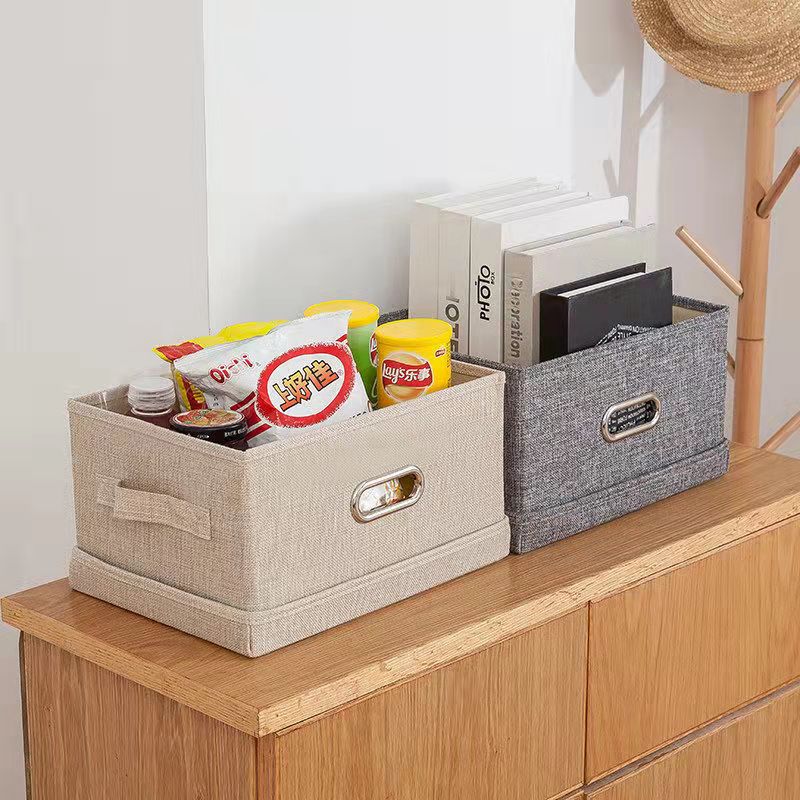 Covered Storage Box Clothes Snack Storage Box Folding Large Closet Storage Box Wardrobe Organizer Box