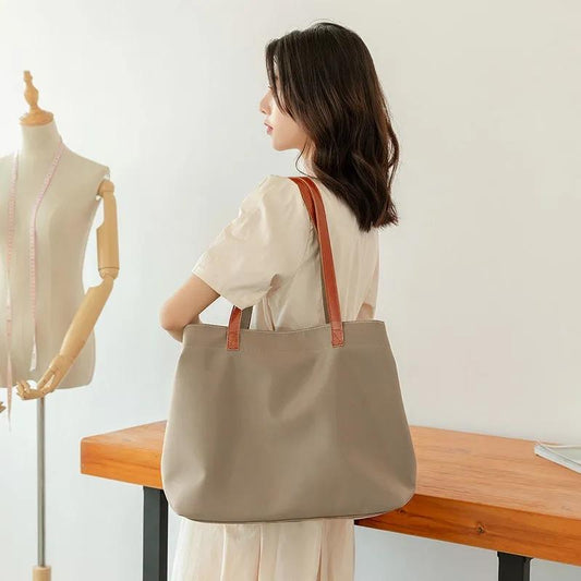 Oxford Cloth Bag Female Tote Bag Female Canvas Nylon Shoulder Bag Large Capacity Diagonal Bag Handbag