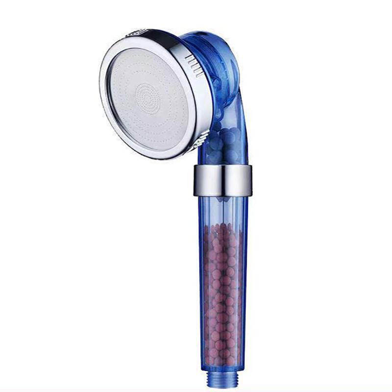 Pressurized Shower Head High Pressure Bath Artifact Rain Shower Set Household Adjustable Handheld Shower Head