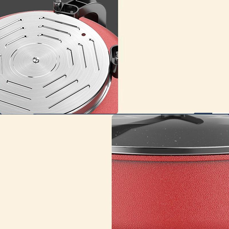 Mandarin Duck Pot Household Multi-function Steaming Cooking Frying Non-stick Large-capacity Electric Pot and Grilling All-in-one Pot