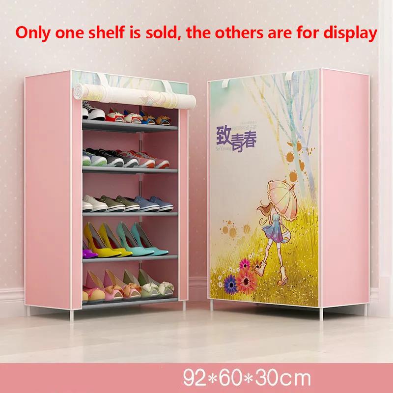 92cm High Stainless Steel Shoe Rack Clothes Rack Modern Storage Cabinet Waterproof Storage Rack Coat Hanger