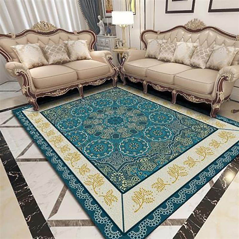 Living Room Carpet Household Carpet Bedroom Bedside Carpet Washable Carpet European Carpet