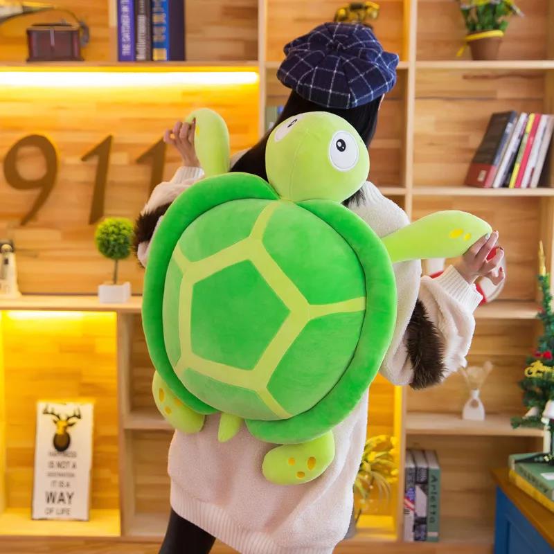 Children's Plush Animal Toys Soft Multicolor Turtle Plush Doll Cute Plush Animal Doll Pillow Boys Girls Birthday Gifts