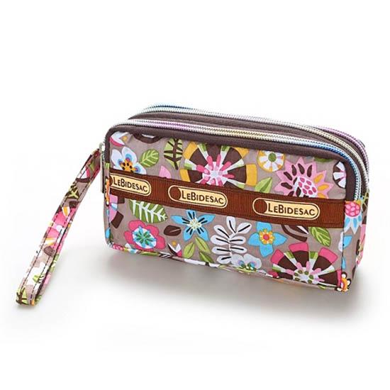 Change Wallet, Handbag, Handbag, Small Bag, Lady's Long Wallet, Large Capacity, Three-Layer Bag