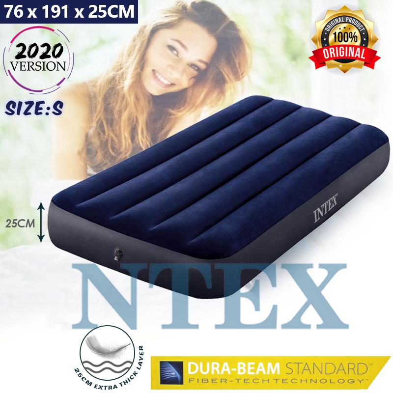 5 Sizes Version 25cm Extra Thick Dura Beam Standard Inflatable Air Bed Air Mattress Tilam Angin