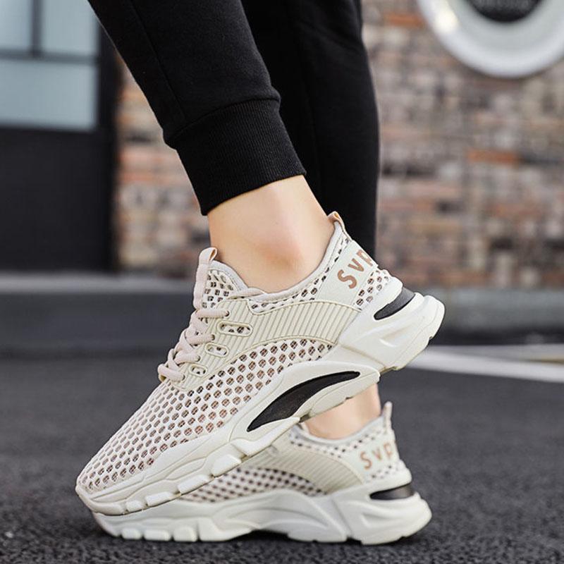 Summer Breathable and Deodorant Men's Shoes Korean Version of The Trend of Net Shoes Men's Student Sports Shoes Men's Casual All-match Net Shoes